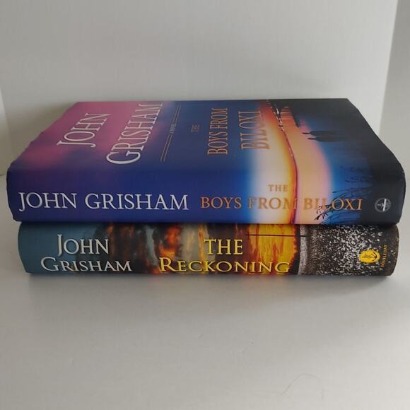 John Grisham The Boys From Biloxi and The Reckoning Hardcover Crime Fiction - Picture 2 of 16